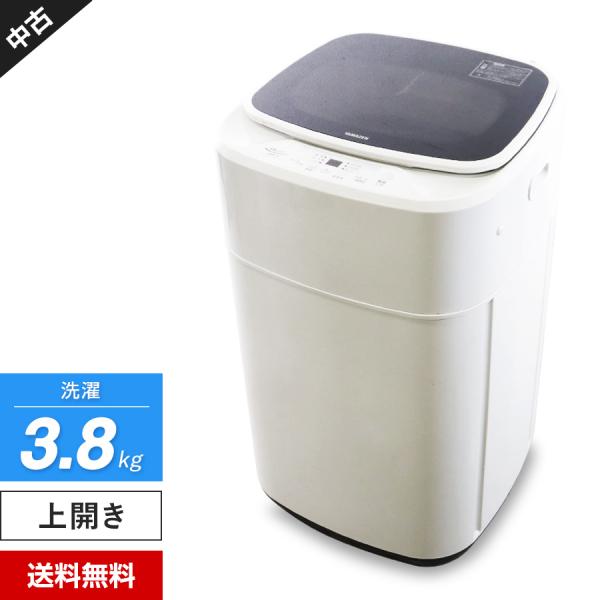 山善（YAMAZEN） 小型洗濯機 縦型全自動 YWMB-38 (3.8kg/ホワイト系