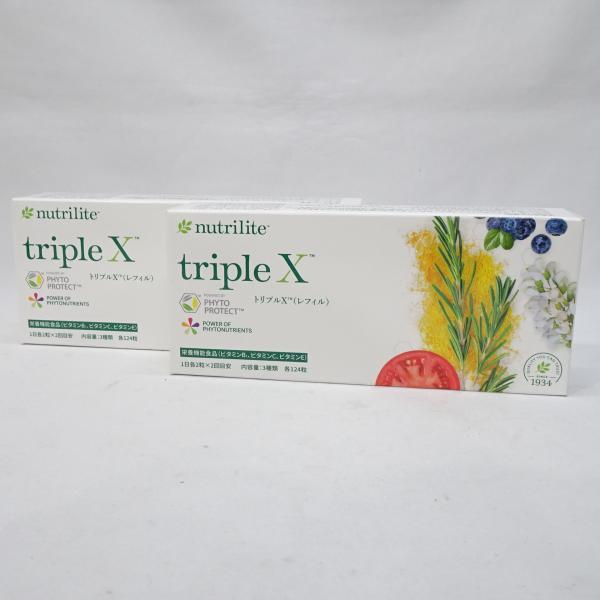 Amway - Amway アムウェイ◆Amway トリプルX◆レフィル2箱未開封 Amway アムウェイ ニュートリライト トリプルX （レフィル