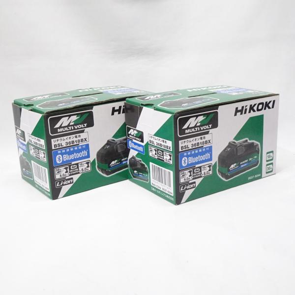 【新品】HiKOKI ハイコーキ 純正 18V/8.0Ah 36V/4.0Ah リチウムイオンバッテリ BSL36B18BX 2個 箱付き ★4