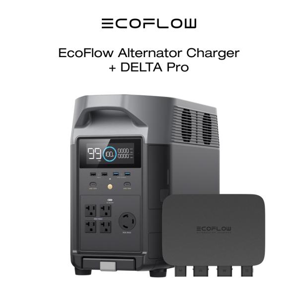 発電機・ポータブル電源 EcoFlow Alternater Charger 800W ECOFLOW EcoFlow 800W Alternator Charger 走行充電器+DELTA Pro