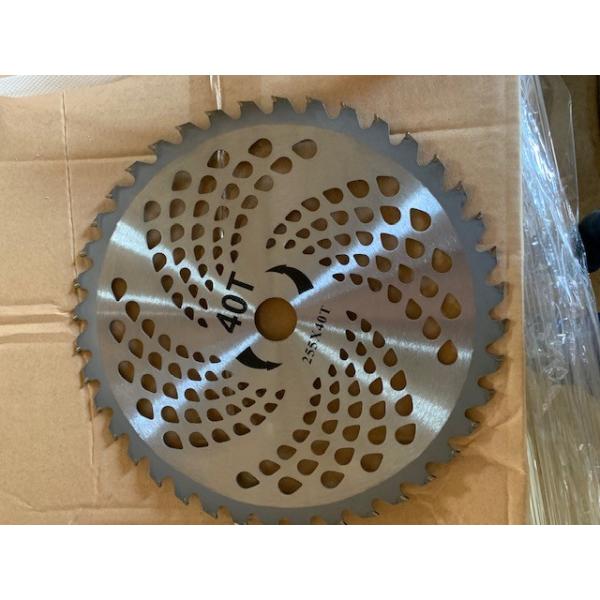 背負い草刈機　　および　　タイヤ付草刈機　　および　　4点マルチ草刈り機　共通　チップソー　255ｘ40　