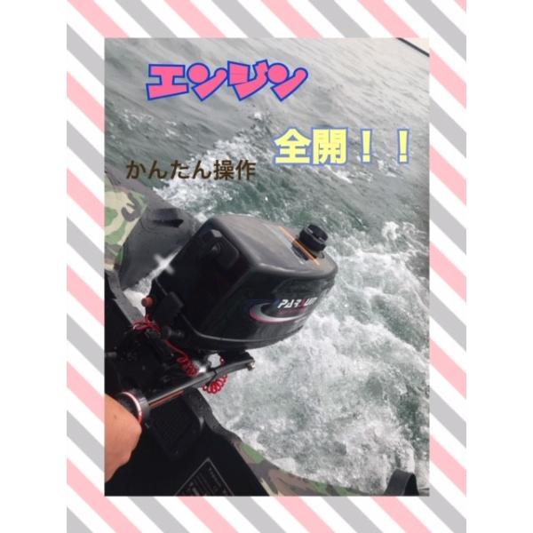 PARSUN パースン 船外機 2馬力 2ストローク エンジン モーター 