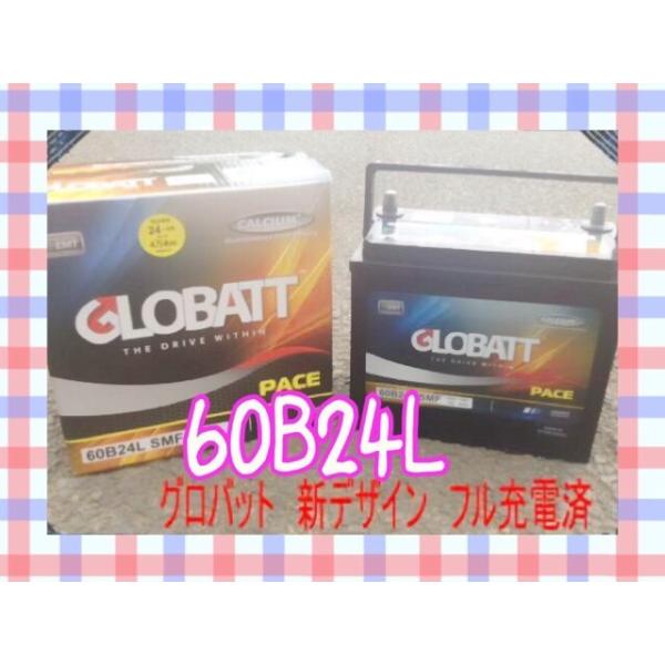 60Ｂ24Ｌ / 60B24R グロバット　カーバッテリー　新品