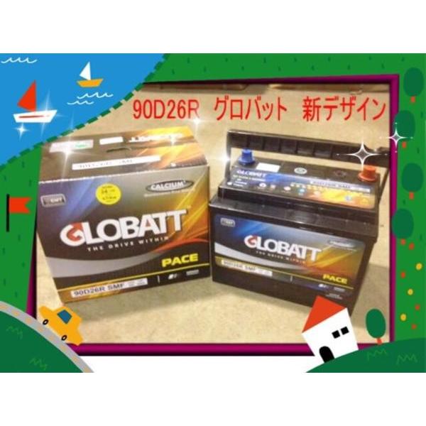 90Ｄ26Ｌ /90D26R グロバット カーバッテリー　 新品