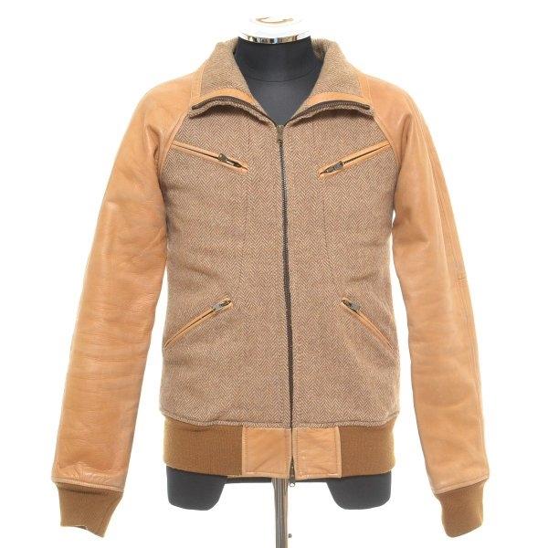 Iroquois（イロコイ） ○314322 Iroquios ◯袖革ウールジャケット 