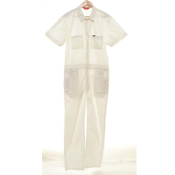 〇317883 Supreme シュプリーム オールインワン ○Jump Suit ジャンプスーツ カバーオール つなぎ ワーク サイズS メンズ  ホワイト 無地