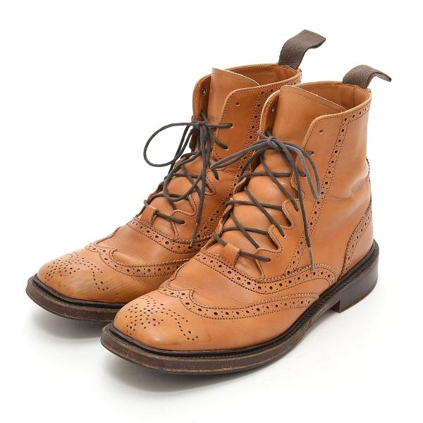 Tricker's トリッカーズ カントリー ブーツ ウィングチップ L7360
