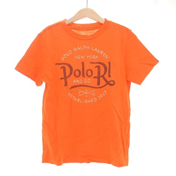 polo ラルフローレン　キッズ　120/60  オレンジブルゾン 楽天市場】オレンジ（ブランドラルフローレン）（コート