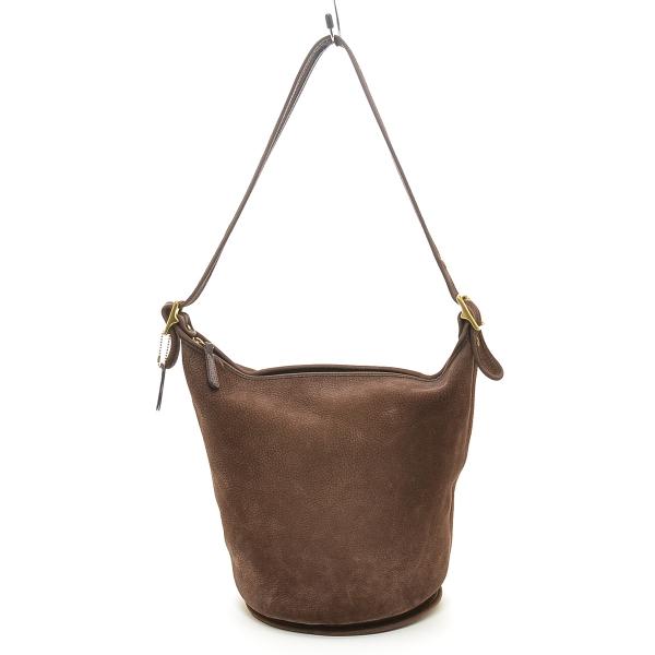 COACH コーチ ヌバックレザーショルダーバッグ オールドコーチ 