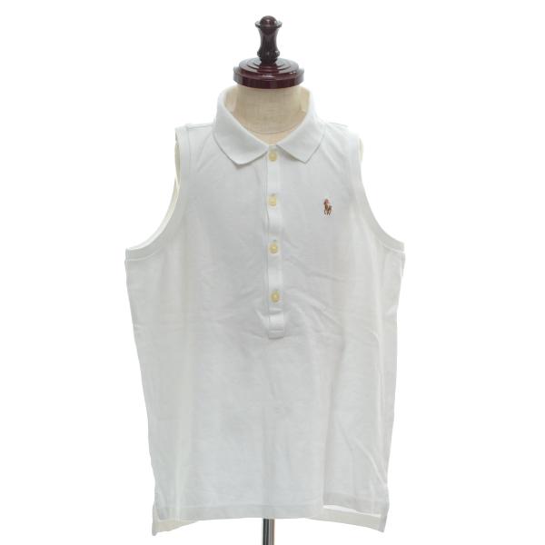 氏　ラルフローレン　ノースリーブ　ポロシャツ 未使用】ラルフローレンRLX ノースリーブ ポロシャツ ゴルフ XS