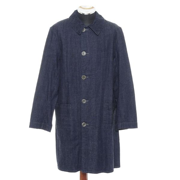 ウエアハウス バックルフロントデニムショップコート WAREHOUSE バックルフロントデニムショップコート size36 日本製