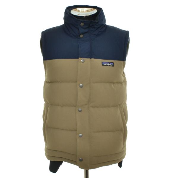 581758 Patagonia パタゴニア ●ダウンベスト ビビー Bivy Down Vest 27586 サイズXS メンズ アッシュタン ネイビー patagonia（パタゴニア） ○581758 Patagonia ○ダウンベスト ビビー