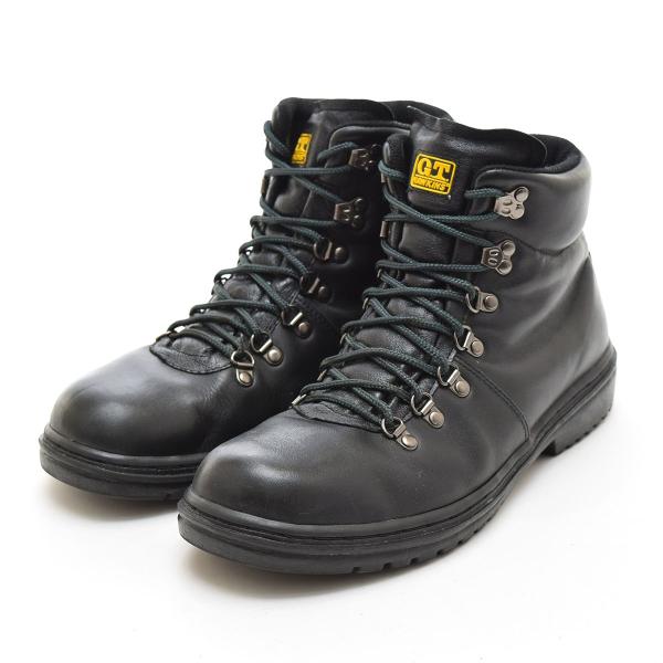 ●594219 G.T.HAWKINS GTホーキンス ●トレッキングブーツ レースアップ レザー サイズ27.0cm メンズ ブラック