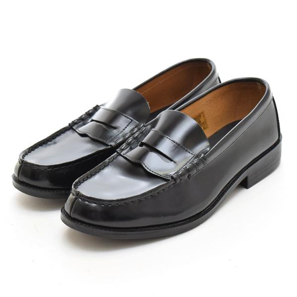 ●602101 G.T.HAWKINS GTホーキンス ●コインローファー 革靴 ENTRY サイズ26.5cm/3E レザー メンズ ブラック