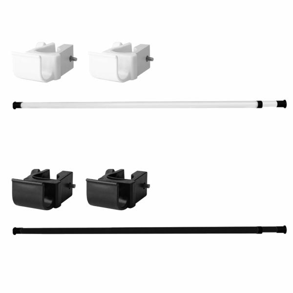 物干し竿+ホルダーセット 部屋干し用ポール専用アクセサリー  宅配便指定