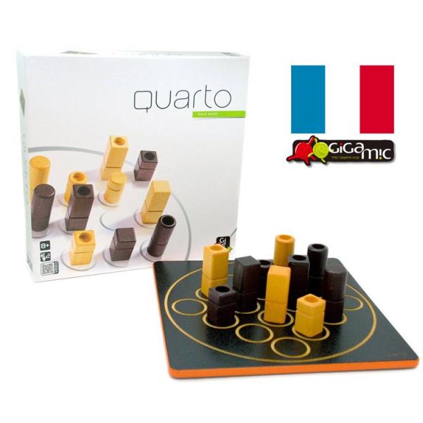 クアルト ギガミック 子供 6歳 QUARTO Gigamic 知育 ボードゲーム