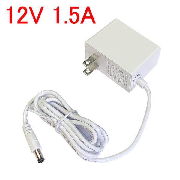 �ψ� �d���A�_�v�^�[ DC12V 1A/1.5A �d���e�ʑI�� ���� LED�e�[�v���C�g�p AC100V��DC12V�ϊ� �ψ��� ���{�K�iPSE [12V-XA] ���i�摜3