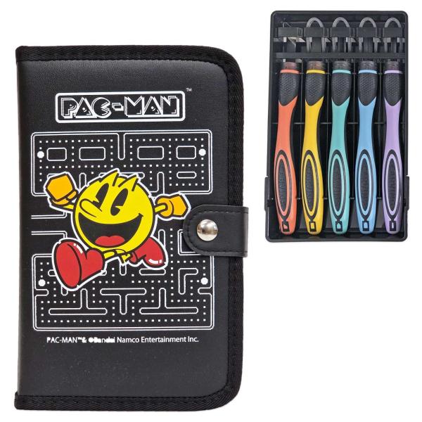 彫刻刀セット　パックマン　２WAY GRIP彫刻刀 安全ガード付き　義春刃物　よしはる 小学校 　ネコポス