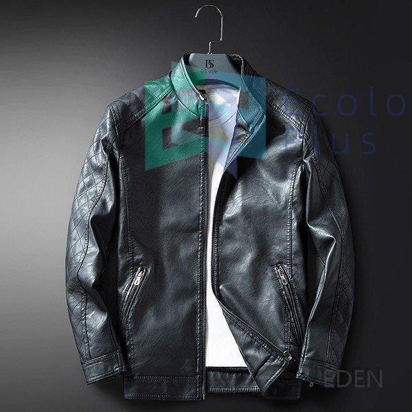 国内発送 50代 メンズ レザージャケット Pu 革ジャン アウター 秋冬 40代 50代 メンズ レザージャケット 40代 防寒 おしゃれ 大きいサイズ 立ち襟 レザーコート テーラード ライダースジャケット Puジャケット 革ジャン アウター 秋冬 ジャケット