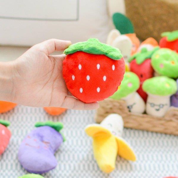 おもちゃ ぬいぐるみ 野菜 ベジタブル フルーツ 唐辛子 スイカ 人参 バナナ キノコ いちご 柿 オレンジ なす キュート 犬 愛犬 ドッグ用品 ドッグ Lv Cwyp2 0606u3 Ecology Plus 通販 Yahoo ショッピング