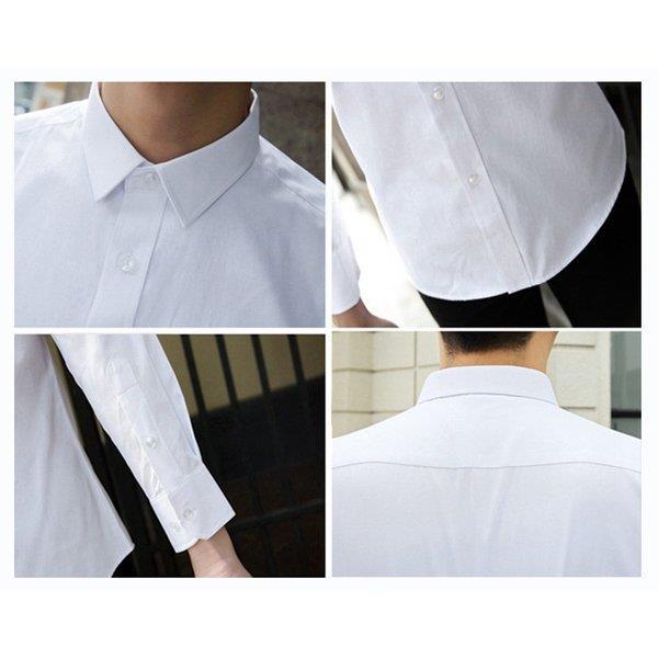 白シャツ ブラウス メンズシャツ 春秋 オフィスフォーマル カジュアルシャツ トップス 長袖 男性用 紳士服 大きい メンズファッション オシャレ 結婚式 通勤ol Lv Ndx 0616x15 Ecology Plus 通販 Yahoo ショッピング