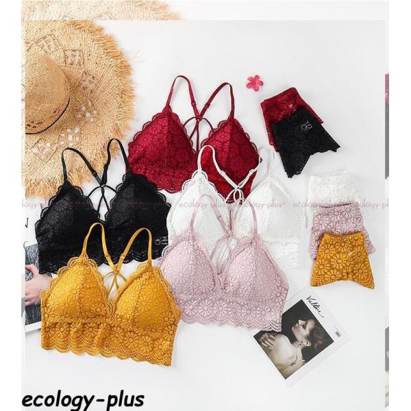 ノンワイヤー ブラジャー 可愛い大人魅力的 セット ブラトップ ベアトップ チューブトップ ランジェリー 下着セット Lv Nsny 0602a44 Ecology Plus 通販 Yahoo ショッピング