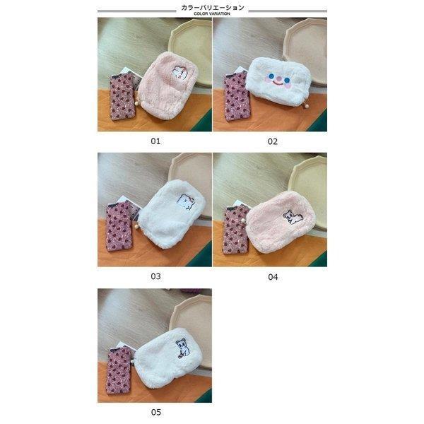 化粧ポーチ 可愛い コスメポーチ レディース メイクポーチ モコモコ ポーチ クラッチバッグ 化粧バッグ コスメバッグ ハンドバッグ Lv Snb Ecology Plus 通販 Yahoo ショッピング