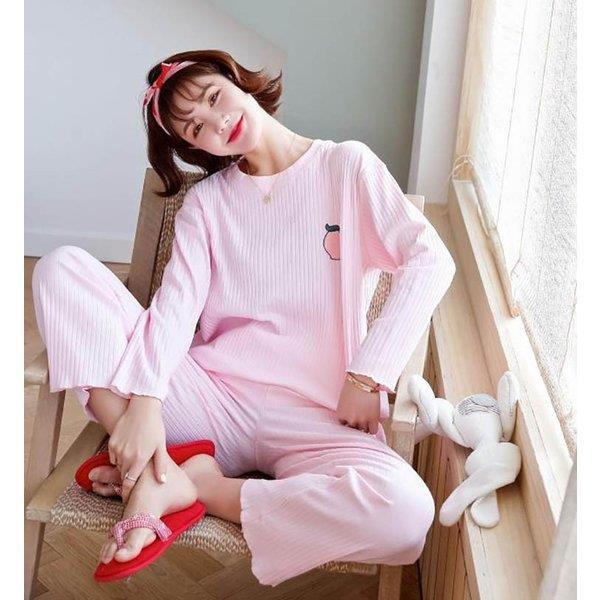 パジャマ クーラー対策クーラー対策 長袖 パジャマ女 綿 可愛い パジャマ 女性 オシャレ 可愛い 部屋着 女性パジャマ Lv Sy1 Ecology Plus 通販 Yahoo ショッピング
