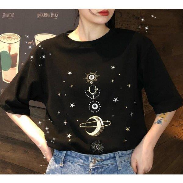 春夏トップ 半袖tシャツ インス ゆったり感 大きいサイズ ユーロパファション 星柄 全２色 4サイズ Lv Xx 0618f2 Ecology Plus 通販 Yahoo ショッピング