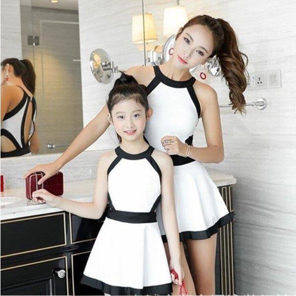 親子服 水着 ワンピース 人気 オールインワン 肩出し 女の子 子供服 ベビー水着 夏 キッズ水着 スイミング ジュニア 可愛い リゾート ビーチ ママ 大人 Lv Yy 0616g14 Ecology Plus 通販 Yahoo ショッピング