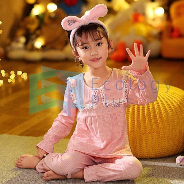 キッズ パジャマ 女の子 長袖 ルームウェア 100 110 1 130 140 150 160cm 春秋 子供 かわいい 上下セット 寝巻き スウェット 親子 レディース Qzfz Bjm Ecology Plus 通販 Yahoo ショッピング