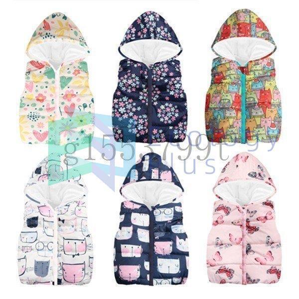 中綿ベスト女の子男の子子供服キッズ男女兼用アウターダウンベスト秋冬通園通学90 100 110 1 130cmベビー 子ども服 シューズ