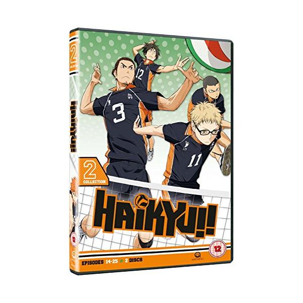 ハイキュー!! DVD 第1期 (14-25話 291分) コンプリート ハイキュー DVD アニメ 輸入版