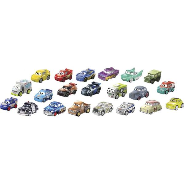 マテル カーズ ミニカー おもちゃ バラエティ 21台パック  ピクサー ミニレーサーズ 輸入品