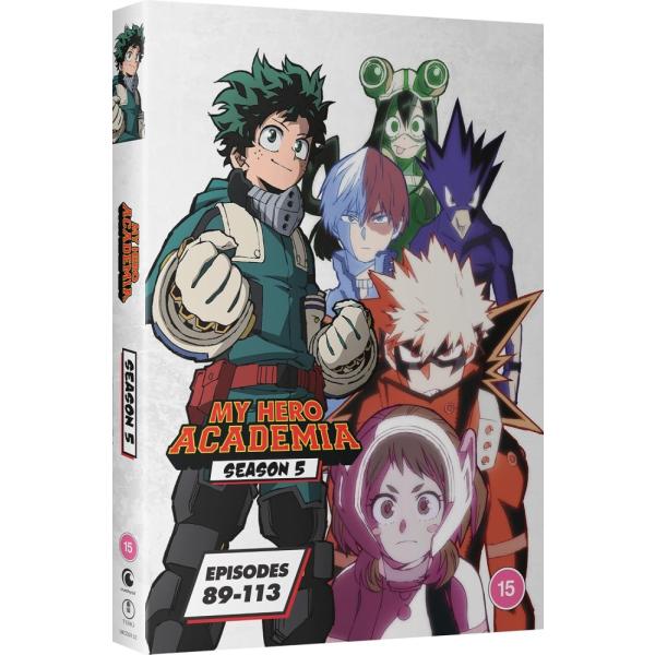 僕のヒーローアカデミア 5期 全25話 625分 (89-113話) DVD アニメ 輸入版