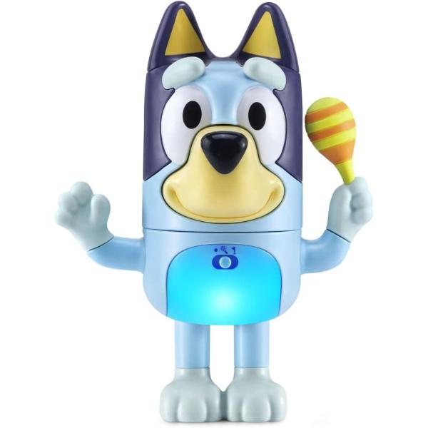 Vtech ブルーイ おしゃべり ダンス 音楽 お腹が光る ブルーイ おもちゃ 人形 輸入品