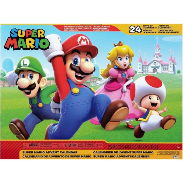 スーパーマリオ アドベントカレンダー グッズ おもちゃ フィギュア セット Super Mario Advent Calendar 輸入品