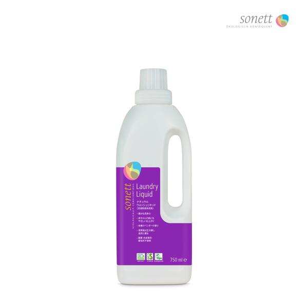 他サイト： ソネット ナチュラルウォッシュリキッド 750ml(SONETT オーガニック洗剤 洗濯用洗剤 洗濯洗剤 衣類用洗剤 エコ洗剤 4007547561908)の商品画像