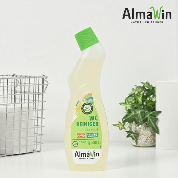 アルマウィン トイレクリーナー レモングラス 750ml(AlmaWin トイレ用液体洗剤  乳酸 クエン酸 天然由来成分 弱酸性 ドイツ製 4935137806729)