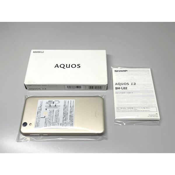 AQUOS UQmobile L2 SH-L02 ホワイト SIMロック解除済 アクオス ユー 