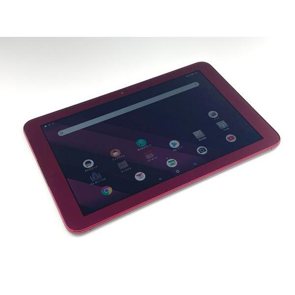 au Qua tab QZ10 ボルドー 3GB/32GB KYT33 SIMロック解除済 キュアタブ 