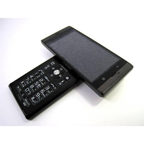 docomo F-09C ブラック 【外装交換済み】 ドコモ : エコモ新下関