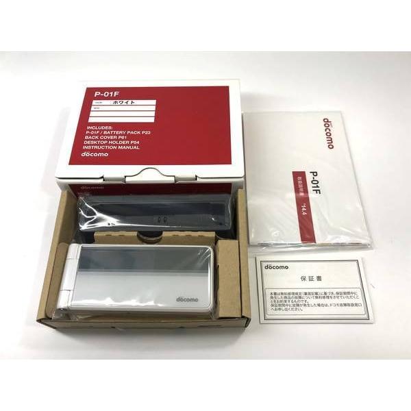docomo P-01F ホワイト 新品 Bluetooth対応 ドコモ ガラケー : エコモ