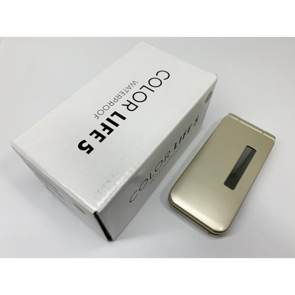 Softbank Color Life 5 Waterproof 401pm ゴールド ソフトバンク ガラケー Buyee Buyee Japanese Proxy Service Buy From Japan Bot Online