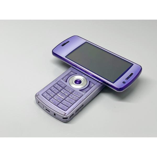 ガラケー　N-3D docomo NEC製　 新品未使用 NEC docomo N-01A 3Wayスタイル ミスティラベンダー 紫 ドコモ