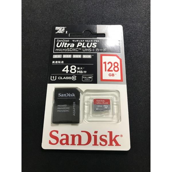 ×10枚 SanDisk 128GB Ultra 新品未使用 microSD