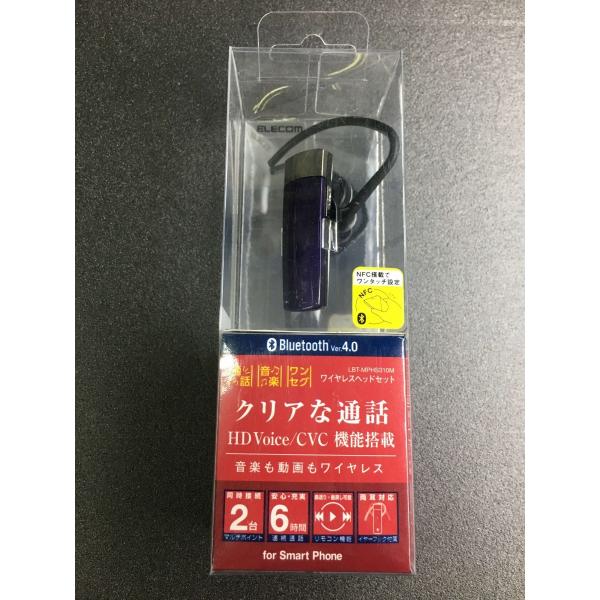 Elecom エレコム Nfc対応blueotoothヘッドセット ハンズフリー イヤホンマイクlbt Mphs310mbu ブルー Buyee Servicio De Proxy Japones Buyee Compra En Japon