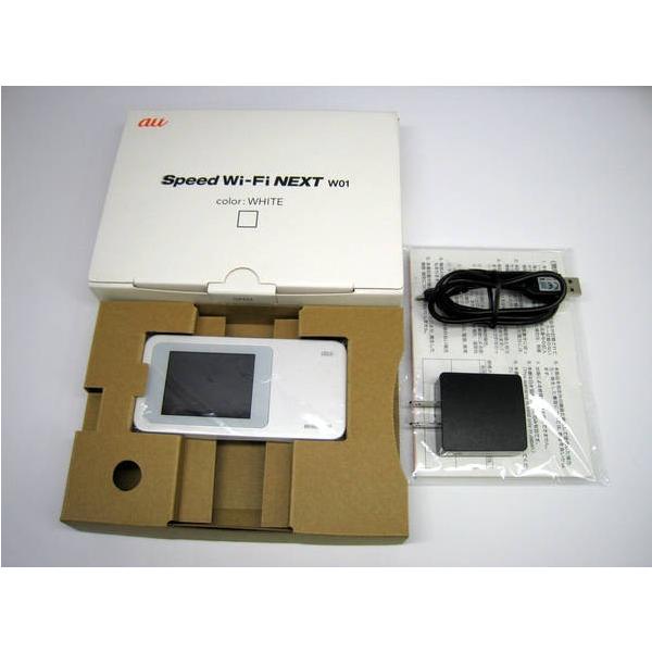au Speed Wi-Fi NEXT W01 ホワイト : エコモ新下関 - 通販 - Yahoo