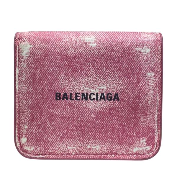 BALENCIAGA 二つ折り財布　コンパクトウォレット BALENCIAGA（バレンシアガ） キャッシュ ミニウォレット 財布 二つ折り