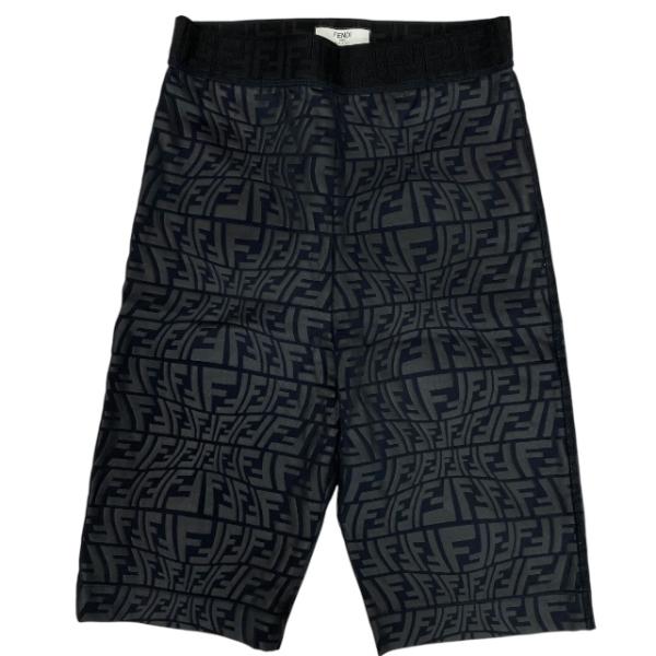 FENDI JEANS フェンディ ロゴ 金ボタン ハーフパンツ ショートパンツ 24SS【FENDI】デニム ショートパンツ ブルー FFロゴ 5ポケット